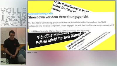 Intransparente Videoüberwachung