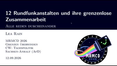 Alle reden durcheinander: 12 Rundfunkanstalten und ihre grenzenlose Zusammenarbeit