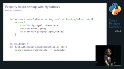 Property based testing with Hypothesis