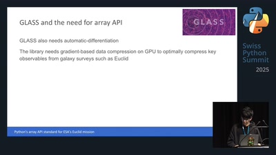 Using Python&#39;s array API standard for ESA&#39;s Euclid mission