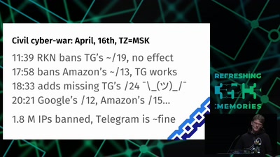 Russia vs. Telegram: technical notes on the battle