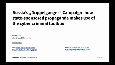 identity theft, credit card fraud and cloaking services – how state-sponsored propaganda makes use of the cyber criminal toolbox