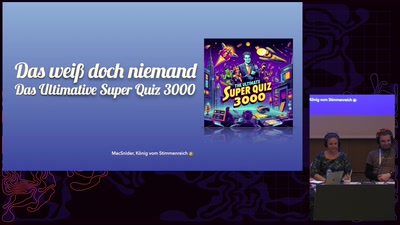 Das weiß doch niemand - Das Ultimative Super Quiz 3000!