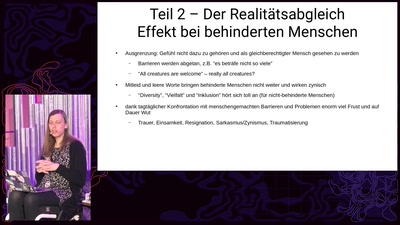 Barrierefreiheit und Inklusion - Eine Einführung, alltägliche Erfahrungen und Absurditäten, und warum es uns alle angeht