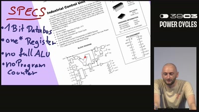 When 8 Bits is Overkill: Making Blinkenlights with a 1-bit CPU