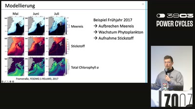 Von wegen Eisblumen! Wie man mit Code, Satelliten und Schiffsexpeditionen die bunte Welt des arktischen Phytoplanktons sichtbar macht