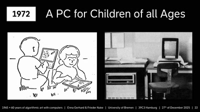 1965 + 60 Years of Algorithmic Art with Computers