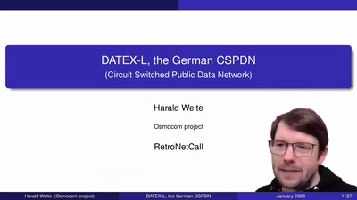 Datex-L: The German CSPDN (Circuit Switched Public Data Network)