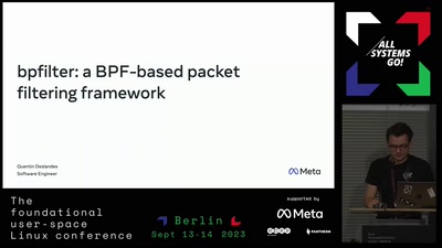 bpfilter: a BPF-based packet filtering framework