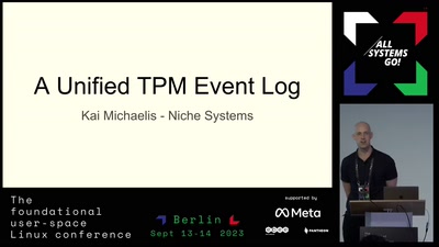 An Unified TPM Event Log for Linux