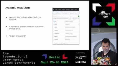 interacting with systemd from high level languages