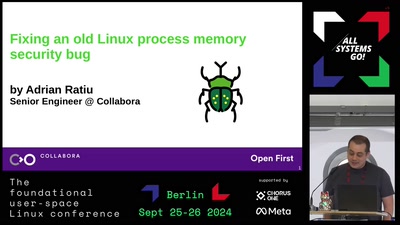 Fixing an old Linux process memory security bug