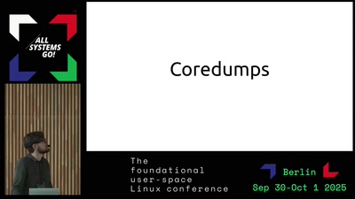 New Linux Kernel Coredump Infrastructure