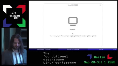 GNOME OS&#39; prêt-à-booter image
