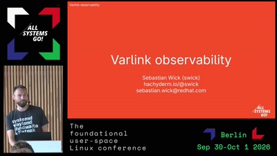 Varlink observability