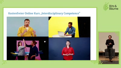 &quot;Interdisciplinary Competence&quot; - Wie die Zusammenarbeit von Fachcommunities gelingt: ein Online Kurs