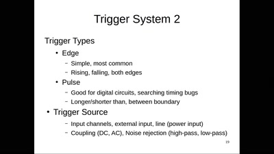 How Oscilloscopes work - Oder wieso sie so schwer zu bedienen sind