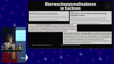 Überwachung in Sachsen - Wenn die Polizei 1984 als Rechtsgrundlage nutzt