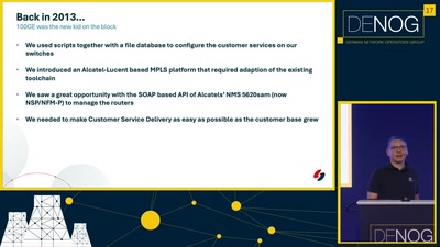 Inventing the wheel - Network Orchestration at scale