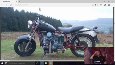 How I built my diesel powered motorcycle.