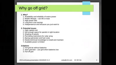 How to go solar off grid in the UK.