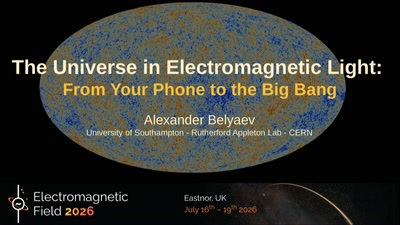 The Universe in Electromagnetic Light: From Your Phone to the Big Bang