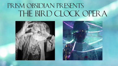 Bird Clock Opera/ w text from Days Of The Week