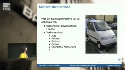 Mobiles ortsbezogenes soziales Netzwerk