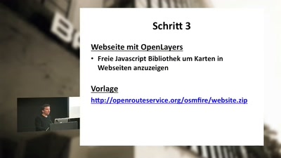 Ermittlung und Visualisierung von Einsatzgebieten der Polizei, Feuerwehr oder von Ersthelfern auf Basis von OpenStreetMap