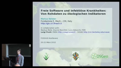 Freie Software und infektiöse Krankheiten: Von Rohdaten zu ökologischen Indikatoren