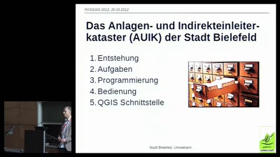 Das Anlagen- und Indirekteinleiterkataster (AUIK) der Stadt Bielefeld