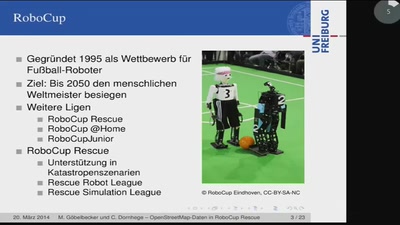 OpenStreetMap-Daten in der RoboCup Rescue Simulation League