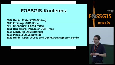 16 Jahre FOSSGIS und OSM