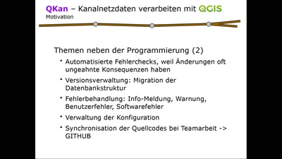 QKan - Kanalkataster und Planungssystem für QGIS