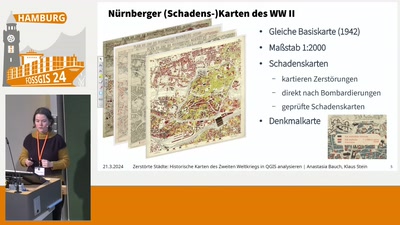 Zerstörte Städte: Historische Karten des Zweiten Weltkriegs in QGIS analysieren