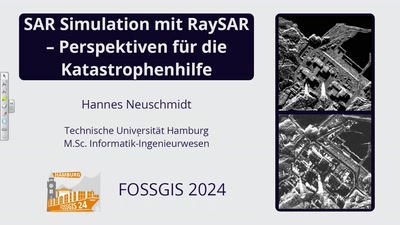 SAR Simulation mit RaySAR - Perspektiven für die Katastrophenhilfe