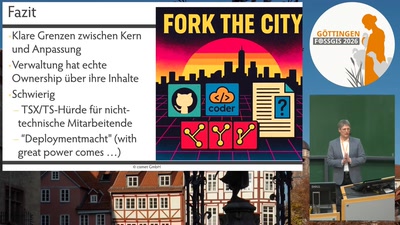 Fork the City: Neue Wege gemeinsamer Softwareentwicklung im öffentlichen Sektor