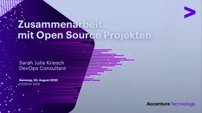 Zusammenarbeit mit Open Source Projekten