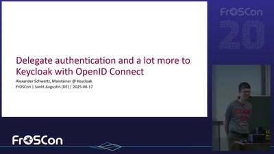 Delegate authentication and a lot more to Keycloak with OpenID Connect