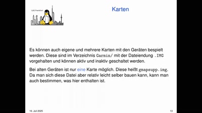 Garmin Navis mit Linux