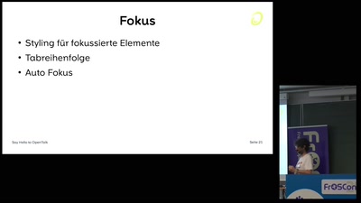 Barrierefreiheit bei OpenTalk