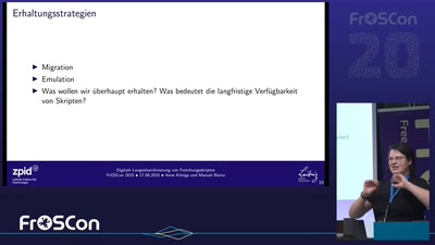 Nachnutzbarkeit von Forschungsskripten