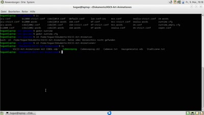 ASCII-Art-Animationen mit COBOL