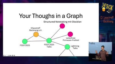 Your Thoughts in a Graph: Structured Notetaking mit Obsidian