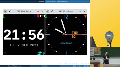 InfiniSim: the C++ InfiniTime Simulator for PineTime Smartwatch