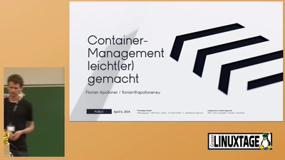 Container-Management leicht gemacht