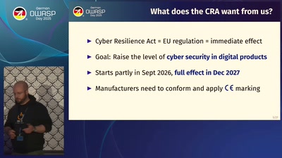 Der Cyber Resilience Act: Wie OWASP für die Software-Hersteller eine entscheidende Rolle spielen kann
