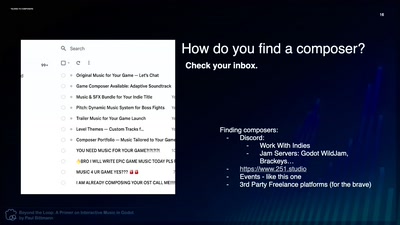 Beyond the Loop: A Primer on Interactive Music in Godot