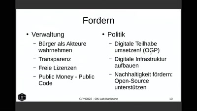 Code for Germany - Open Data + Digitales Ehrenamt