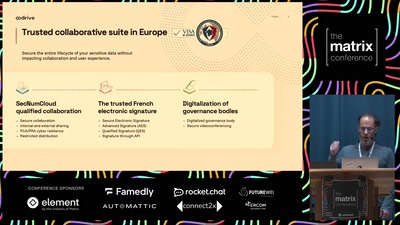 Integrating Matrix in a trustworthy collaborative ecosystem